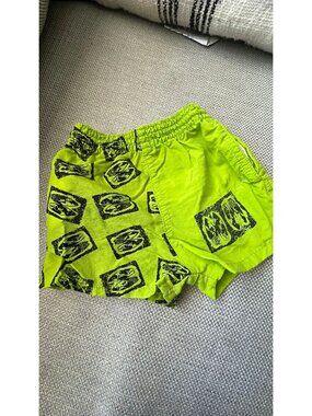 Vintage French toast green surf shorts 24 months